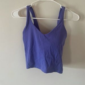 Lululemon purple align top size 2